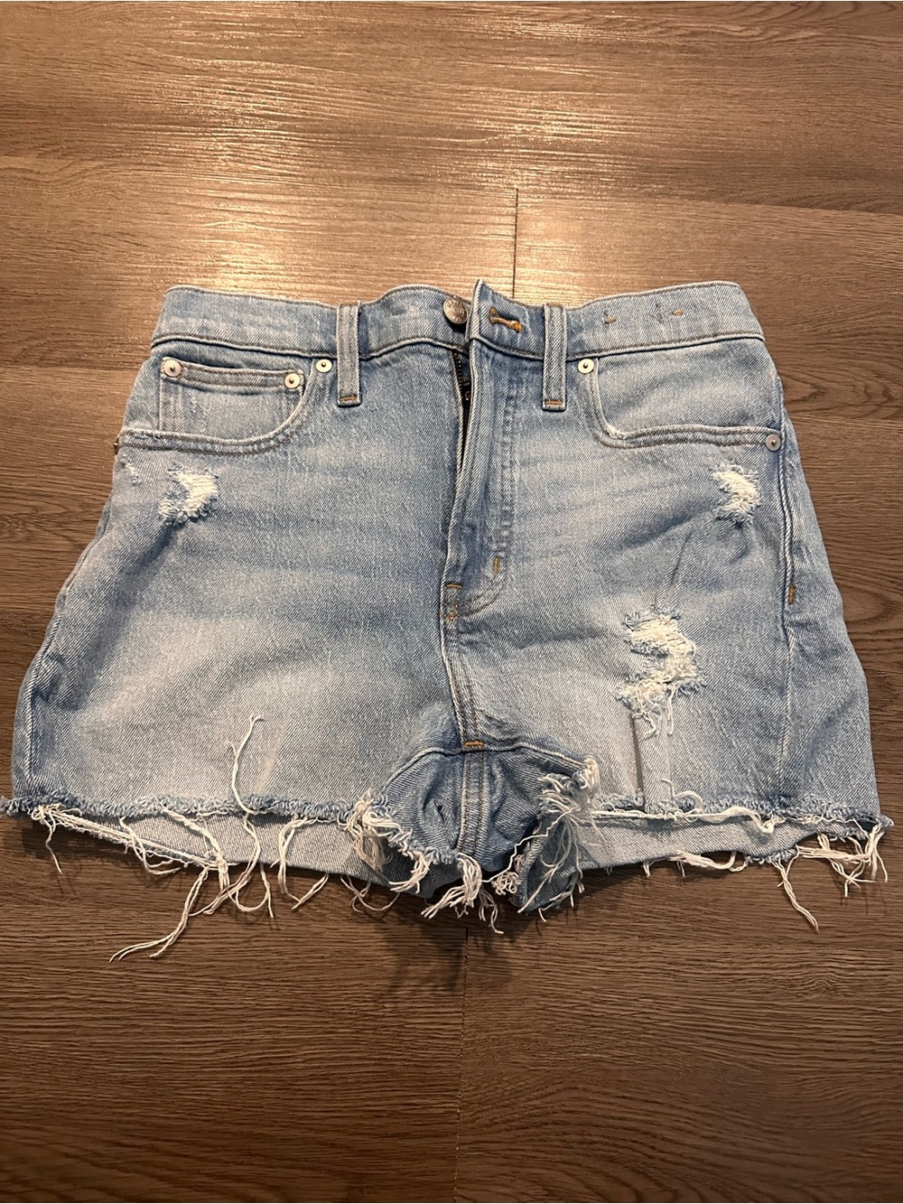 Madewell the perfect jean shorts